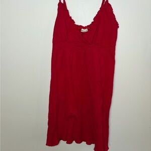 No Boundaries Vibrant Red Dress